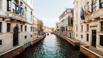 Waterway in Venice