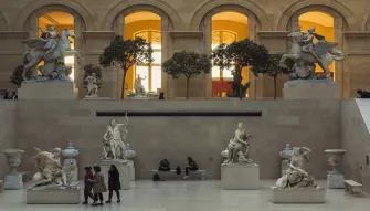 Inside the Louvre