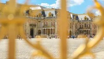 Looking through the gold gates