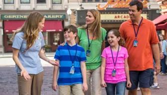 Guests on a VIP tour at Universal Studios Florida