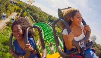 Guests on Cheetah Run at Busch Gardens