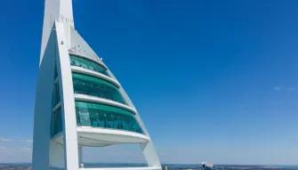 Spinnaker Tower with Afternoon Tea