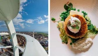 Spinnaker Tower with Afternoon Tea