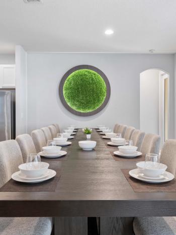 Huge elegant Dining Room in a 14-Bedroom Villa in Solterra Resort