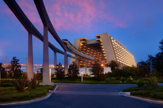 Monorail at Disney's Contemporary Resort