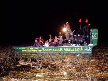 Boggy Creek One Hour Airboat Night Tour Boggy Creek One Hour Airboat Night Tour