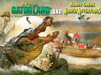 Gatorland and Boggy Creek Airboat Combo Ticket