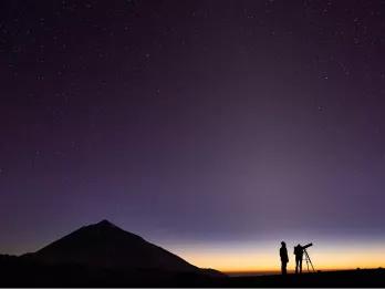 Sunset and Stars on Mount Teide 