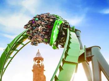 The Incredible Hulk Coaster at Universal's Islands of Adventure