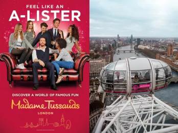 Madame Tussauds & London Eye Combo Ticket