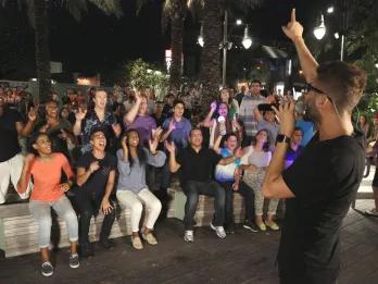 Live entertainment at Disney Springs