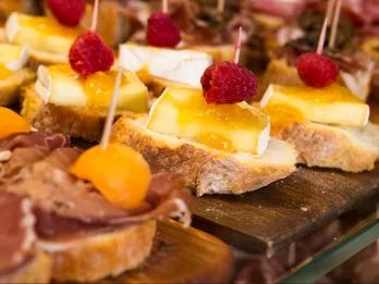 cheese-and-meat-on-bread