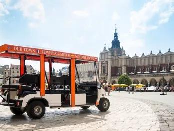 golf cart in krakow square