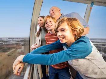 Family on the Orlando Eye