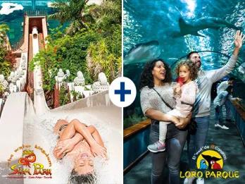 Siam Park Loro Parque Twin Ticket Siam Loro Parque Twin Ticket
