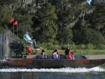 Airboat Ride and Gatorland Park Combo with Transportation Airboat Ride and Gatorland Park Combo with Transportation