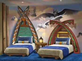 How To Train Your Dragon Kids' Suite at the Universal Helios Grand Hotel
