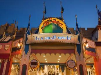 "It's a small world" The outside of "it's a small world" at Walt Disney World