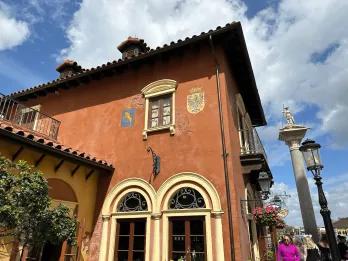 The Italy pavilion in Epcot