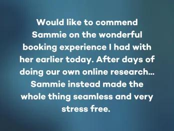 A positive review about booking with AttractionTickets.com