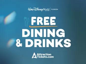 Free Dining & Drinks at Walt Disney World Resort in Florida Free Dining & Drinks at Walt Disney World Resort in Florida