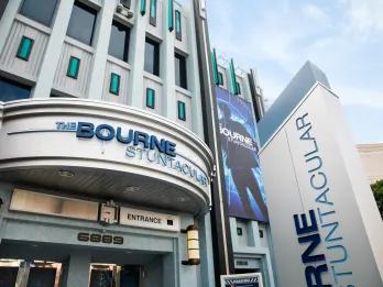 The Bourne Stuntacular The exterior of The Bourne Stuntacular theatre