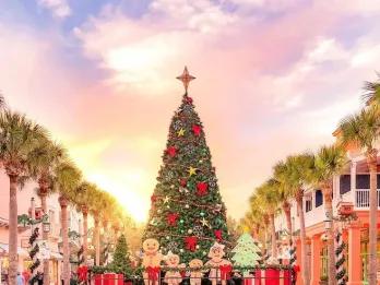 Christmas in the town of Celebration 