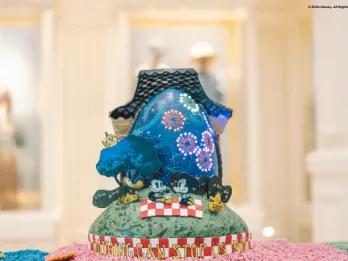 Disney Resort hotel Easter Egg Displays during Easter at Walt Disney World