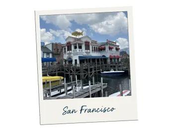 San Francisco A polaroid of a San Francisco style pier