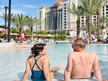 Couple in Helios Pool