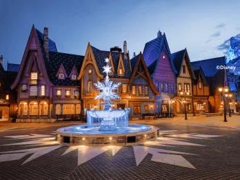 Arendelle Fountain, World of Frozen