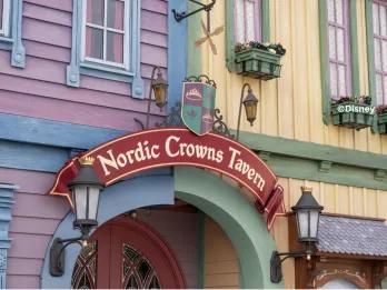Nordic Crowns Tavern in Arendelle at World of Frozen Disneyland Paris