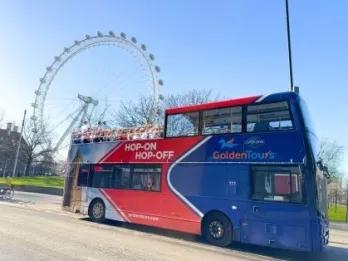 London’s Electric Routemaster Bus Tour with Live Guide