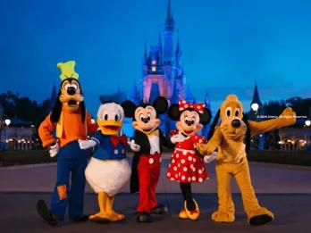 Characters at Cinderella Castle