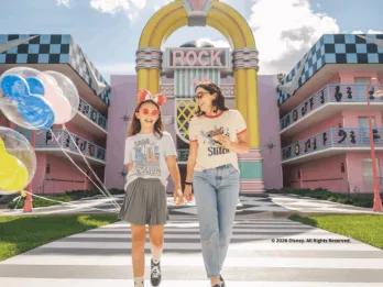 Guests at Disney's All-Star Music Resort