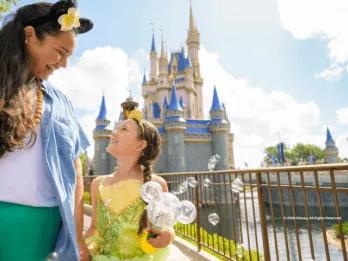 Guests at Magic Kingdom Park