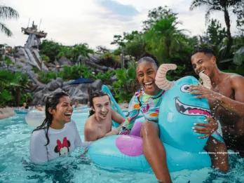 Guests at H20 Glow After Hours