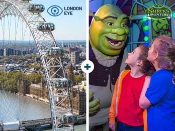 London Eye and Shrek