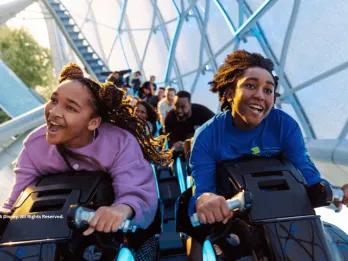 Guests on TRON Lightcycle / Run 