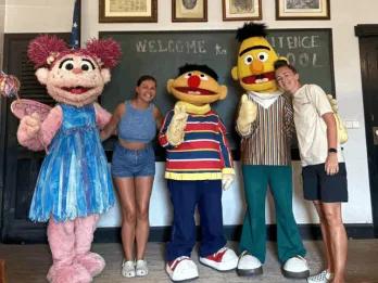 Character meet and greet at PortAventura Park
