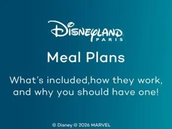 Disneyland Paris Meal Plans