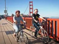 Bike the Bay over the Golden Gate Bridge to Sausalito