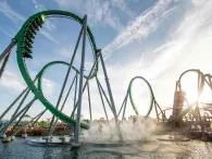 The Incredible Hulk Coaster at Universal's Islands of Adventure