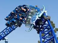 Manta Rollercoaster at SeaWorld California