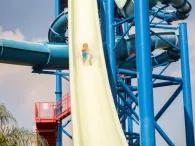 Boy riding Wave Rider at LEGOLAND Water Park Dubai
