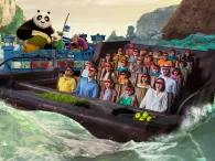 Kung Fu Panda Unstoppable Awesomeness ride at Motiongate Dubai