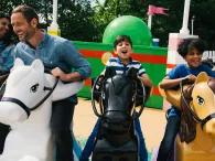 Family on Mia's Riding adventure at LEGOLAND Windsor