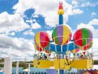 Peppa Pig Balloon Rid at Peppa Pig Theme Park