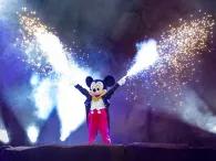 Mickey Mouse in Fantasmic at Disney's Hollywood Studios