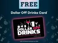 Free Dollar Off Drinks Card with All AttractionTickets.com Orlando Bookings